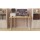 Комп'ютерний стіл Ferrum-decor Ханна 75x100x60 білий ДСП Дуб Артизан 32мм (FRD-106204) - фото 3