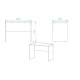 Стол компьютерный Алесандро Ferrum-decor 75x100x60 ДСП Бетон 16 мм (FRD-104715) - фото 4