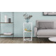 Етажерка 3/34 Ferrum-decor Серії Конект 73x34x28 білий ДСП Біле 16мм (FRD-104295) - фото 4