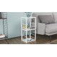 Етажерка 3/34 Ferrum-decor Серії Конект 73x34x28 білий ДСП Біле 16мм (FRD-104295) - фото 3
