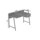 Письмовий стіл Ferrum-decor Комфорт 75x100x60 Сірий метал ДСП Бетон 32 мм (FRD-103435) - фото 4