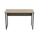 Компьютерный стол Ferrum-decor Майк 75x120x70 черный ДСП Дуб Сан-Марино 32мм (FRD-103895) - фото 4