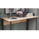 Компьютерный стол Ferrum-decor Курт 75x140x60 черный ДСП Дуб Сан-Марино 32мм (FRD-103925) - фото 5