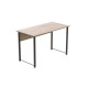 Компьютерный стол Ferrum-decor Курт 75x140x70 черный ДСП Дуб Сан-Марино 16мм (FRD-103945) - фото 8