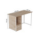 Компьютерный стол Ferrum-decor Отто 75x120x60 белый ДСП Дуб Сан-Марино 32мм (FRD-101029) - фото 4