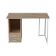 Компьютерный стол Ferrum-decor Отто 75x140x60 белый ДСП Дуб Сан-Марино 32мм (FRD-101039) - фото 3
