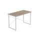 Компьютерный стол Ferrum-decor Дейв 75x140x70 белый ДСП Дуб Сан-Марино 16мм (FRD-102189) - фото 10