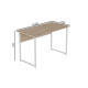 Компьютерный стол Ferrum-decor Коди 75x100x70 белый ДСП Дуб Сан-Марино 32мм (FRD-101219) - фото 4