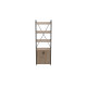 Етажерка 4/60 Ferrum-decor Серії Конект із тумбою 179x60x28 Чорний ДСП Сан-Марино (FRD-104485) - фото 4