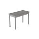 Стіл кухонний Ferrum-decor Беніта 75x120x60 Сірий ДСП Бетон 16мм (FRD-105565) - фото 3