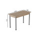 Стіл кухонний Ferrum-decor Беніта 75x120x70 Сірий ДСП Сан-Марино 16мм (FRD-105645) - фото 3