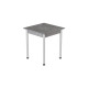 Стіл кухонний Ferrum-decor Агата 75x70x70 Білий ДСП Бетон 16мм (FRD-105555) - фото 2