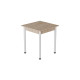 Стіл кухонний Ferrum-decor Агата 75x80x80 Білий ДСП Сан-Марино 16мм (FRD-105635) - фото 2