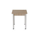Стіл кухонний Ferrum-decor Агата 75x80x80 Білий ДСП Сан-Марино 16мм (FRD-105635) - фото 4