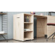 Стол-тумба трансформер Смарт 1/2 Ferrum-decor 750x1450x600 ДСП Дуб Сан-Марино 16 мм (FRD-105075) - фото 4
