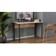 Компьютерный стол Ferrum-decor Курт 75x140x70 черный ДСП Дуб Сан-Марино 16мм (FRD-103945) - фото 5