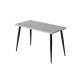 Стіл кухонний Марсель 50 Ferrum-decor 75x120x60 Чорний метал ДСП Бетон 32 мм (FRD-106695) - фото 6