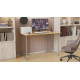 Комп'ютерний стіл Ferrum-decor Ханна 75x100x60 сірий ДСП Дуб Артизан 16мм (FRD-106205) - фото 4