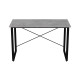 Стол письменный Дейв Ferrum-decor 75x140x60 Черный металл ДСП Бетон 16 мм (FRD-106446) - фото 4
