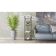 Етажерка 4/34 Ferrum-decor Серії Конект 120x34x28 чорний ДСП Сосна Кембра 16мм (FRD-104276) - фото 4