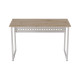 Компьютерный стол Ferrum-decor Майк 75x140x60 белый ДСП Дуб Сан-Марино 16мм (FRD-101320) - фото 6