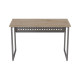 Компьютерный стол Ferrum-decor Майк 75x100x70 серый ДСП Дуб Сан-Марино 16мм (FRD-101800) - фото 5