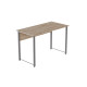Компьютерный стол Ferrum-decor Курт 75x100x60 серый ДСП Дуб Сан-Марино 16мм (FRD-101830) - фото 7