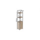 Етажерка 3/34 Ferrum-decor Серії Конект із тумбою 144x34x28 Сірий ДСП Сан-Марино (FRD-104436) - фото 3