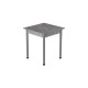 Стіл кухонний Ferrum-decor Агата 75x70x70 Сірий ДСП Бетон 16мм (FRD-105556) - фото 2