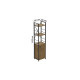 Етажерка 3/34 Ferrum-decor Серії Конект із тумбою 144x34x28 Чорний ДСП Артизан (FRD-104426) - фото 3