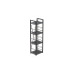 Етажерка 4/34 Ferrum-decor Серії Конект 120x34x28 чорний ДСП Сосна Кембра 16мм (FRD-104276) - фото 6