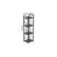Етажерка 4/34 Ferrum-decor Серії Конект 120x34x28 чорний ДСП Сосна Кембра 16мм (FRD-104276) - фото 5