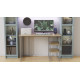 Письмовий стіл Ferrum-decor Кевін 75x120x60 сірий ДСП Дуб Сонома 16мм (FRD-101720) - фото 6