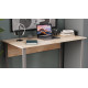 Компьютерный стол Ferrum-decor Курт 75x100x60 серый ДСП Дуб Сан-Марино 16мм (FRD-101830) - фото 10