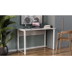 Стол письменный Курт Ferrum-decor 75x100x60 Белый металл ДСП Бетон 16 мм (FRD-106616) - фото 6