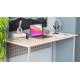 Компьютерный стол Ferrum-decor Майк 75x100x60 серый ДСП Дуб Сан-Марино 16мм (FRD-101770) - фото 2