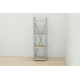 Етажерка 4/34 Ferrum-decor Серії Конект 120x34x28 сірий ДСП Дуб Сонома 16мм (FRD-104286) - фото 6
