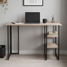 Письменный стол Ferrum-decor Кевин 75x100x70 черный ДСП Дуб Сан-Марино 16мм (FRD-106860)
