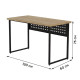 Стол письменный Майк Ferrum-decor 75x120x60 Белый металл ДСП Кашемир 16 мм (FRD-108304) - фото 3