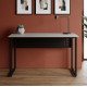 Стол письменный Майк Ferrum-decor 75x100x70 Черный металл ДСП Кашемир 16 мм (FRD-108315) - фото 1