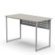 Стол письменный Майк Ferrum-decor 75x140x60 Серый металл ДСП Кашемир 16 мм (FRD-108311) - фото 2