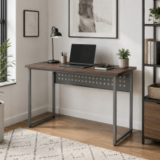 Стол письменный Майк Ferrum-decor 75x100x60 Серый металл ДСП Дуб Кремона Канолло 32 мм (FRD-108194)