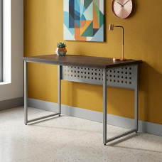 Стол письменный Майк Ferrum-decor 75x120x60 Серый металл ДСП Дуб Кремона Канолло 32 мм (FRD-108200)