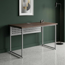 Стол письменный Майк Ferrum-decor 75x100x70 Серый металл ДСП Дуб Кремона Канолло 32 мм (FRD-108212)