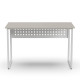 Стол письменный Майк Ferrum-decor 75x140x60 Белый металл ДСП Кашемир 16 мм (FRD-108310) - фото 2