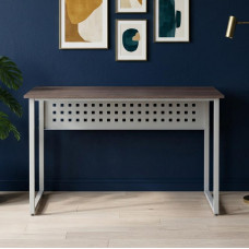 Стол письменный Майк Ferrum-decor 75x120x60 Белый металл ДСП Дуб Кремона Канолло 16 мм (FRD-108196)