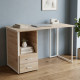Компьютерный стол Ferrum-decor Отто 75x120x70 белый ДСП Дуб Сан-Марино 16мм (FRD-101044) - фото 1