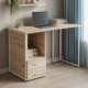 Компьютерный стол Ferrum-decor Отто 75x120x70 белый ДСП Дуб Сан-Марино 32мм (FRD-101049) - фото 1