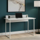 Письменный стол Ferrum-decor Скай 75x140x60 белый ДСП Белое 16мм (FRD-101081) - фото 1