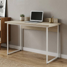 Письменный стол Ferrum-decor Скай 76x120x70 белый ДСП Дуб Сонома 32мм (FRD-101107)